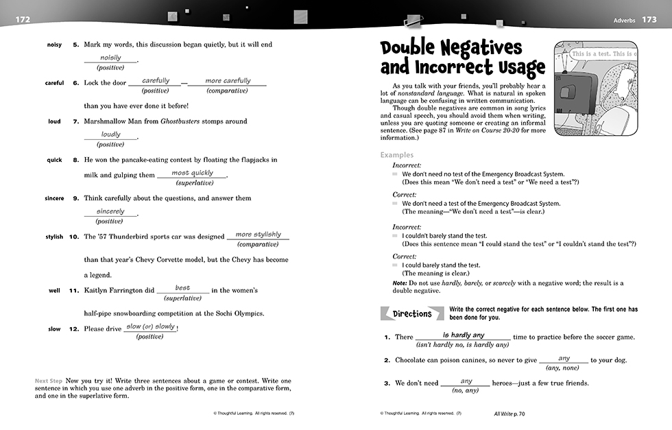 写在课程20-20 SkillsBook(7)教师版的172和173页