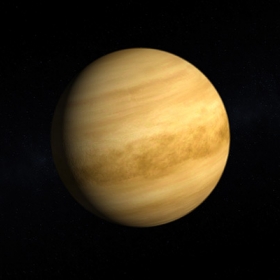 行星金星的图像