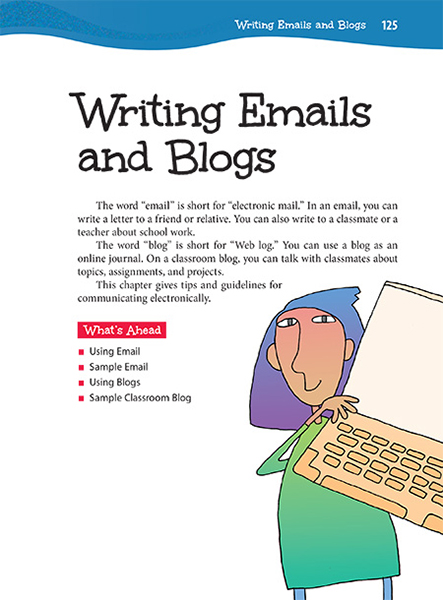 写电子邮件和博客