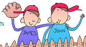 詹姆斯和约翰